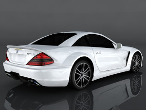 mercedes-benz sl 65 amg Modelo 3D