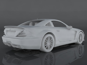 mercedes-benz sl 65 amg Modelo 3D