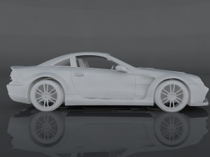 mercedes-benz sl 65 amg Modelo 3D
