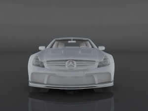 mercedes-benz sl 65 amg Modelo 3D