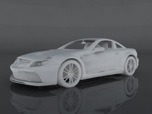 mercedes-benz sl 65 amg Modelo 3D