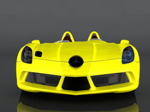 mercedes-benz slr stirling moss 3D Model