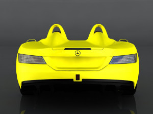 mercedes-benz slr stirling moss 3D Model