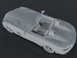mercedes-benz slr stirling moss 3D Model