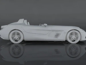 mercedes-benz slr stirling moss 3D Model