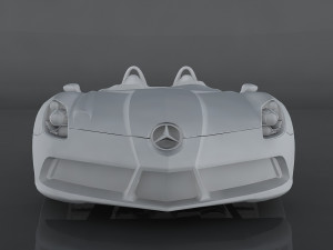 mercedes-benz slr stirling moss 3D Model