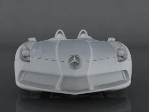 mercedes-benz slr stirling moss 3D Model