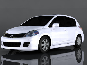 nissan versa Modelo 3D