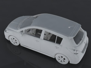 nissan versa 3D Modell