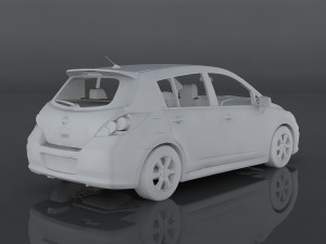 nissan versa 3D Modell
