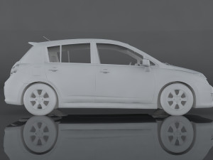 nissan versa 3D Modell