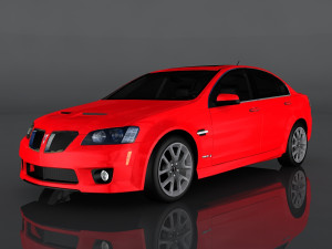 pontiac g8 gxp 3D Model