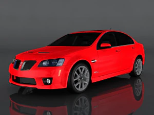 pontiac g8 gxp Model 3D