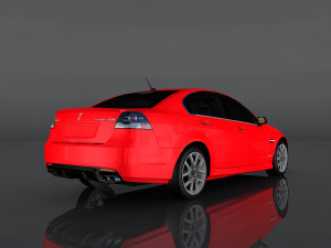 pontiac g8 gxp 3D 모델