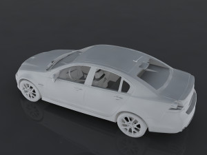pontiac g8 gxp 3D 모델