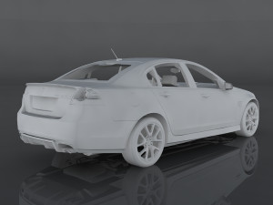 pontiac g8 gxp 3D 모델