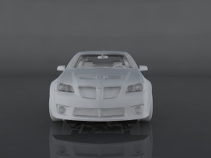 pontiac g8 gxp 3D 모델