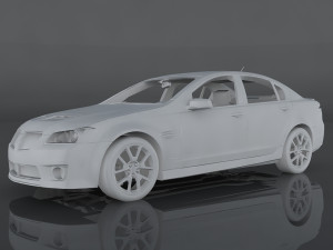 pontiac g8 gxp 3D 모델