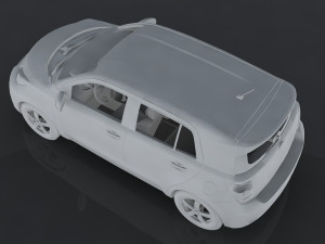 scion xd Model 3D