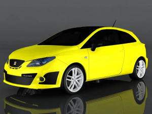 si&egrave;ge ibiza cupra Modèle 3D