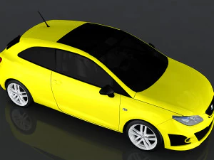 seat ibiza cupra 3D Model