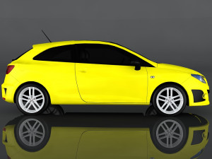 seat ibiza cupra Modèle 3D