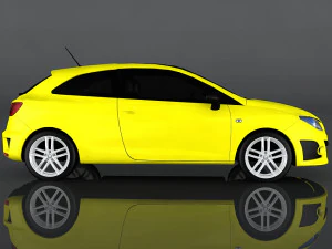 seat ibiza cupra 3D Model