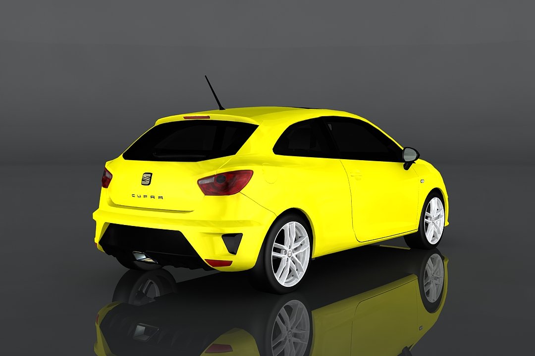 Seat Ibiza FR 2019 3D model