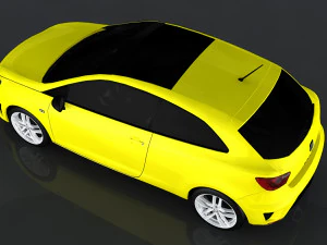 seat ibiza cupra 3D Model