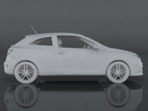seat ibiza cupra Modèle 3D