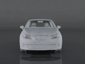 seat ibiza cupra 3D Model