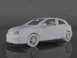 seat ibiza cupra 3D Model