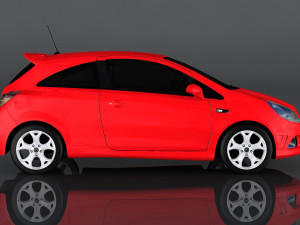 vauxhall corsa Modelo 3D