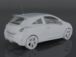 vauxhall corsa Modelo 3D