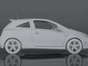 vauxhall corsa Modelo 3D