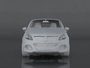 vauxhall corsa Modelo 3D