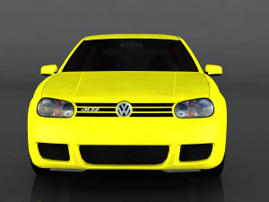 volkswagen golf r32 3D Model