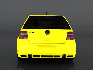 volkswagen golf r32 3D Model