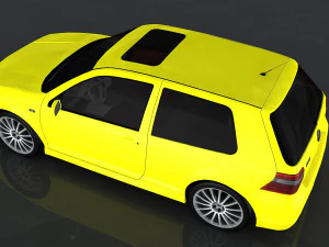 volkswagen golf r32 3D Model