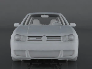 volkswagen golf r32 3D Model
