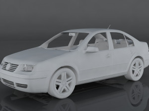 volkswagen bora vr6 3D मॉडल