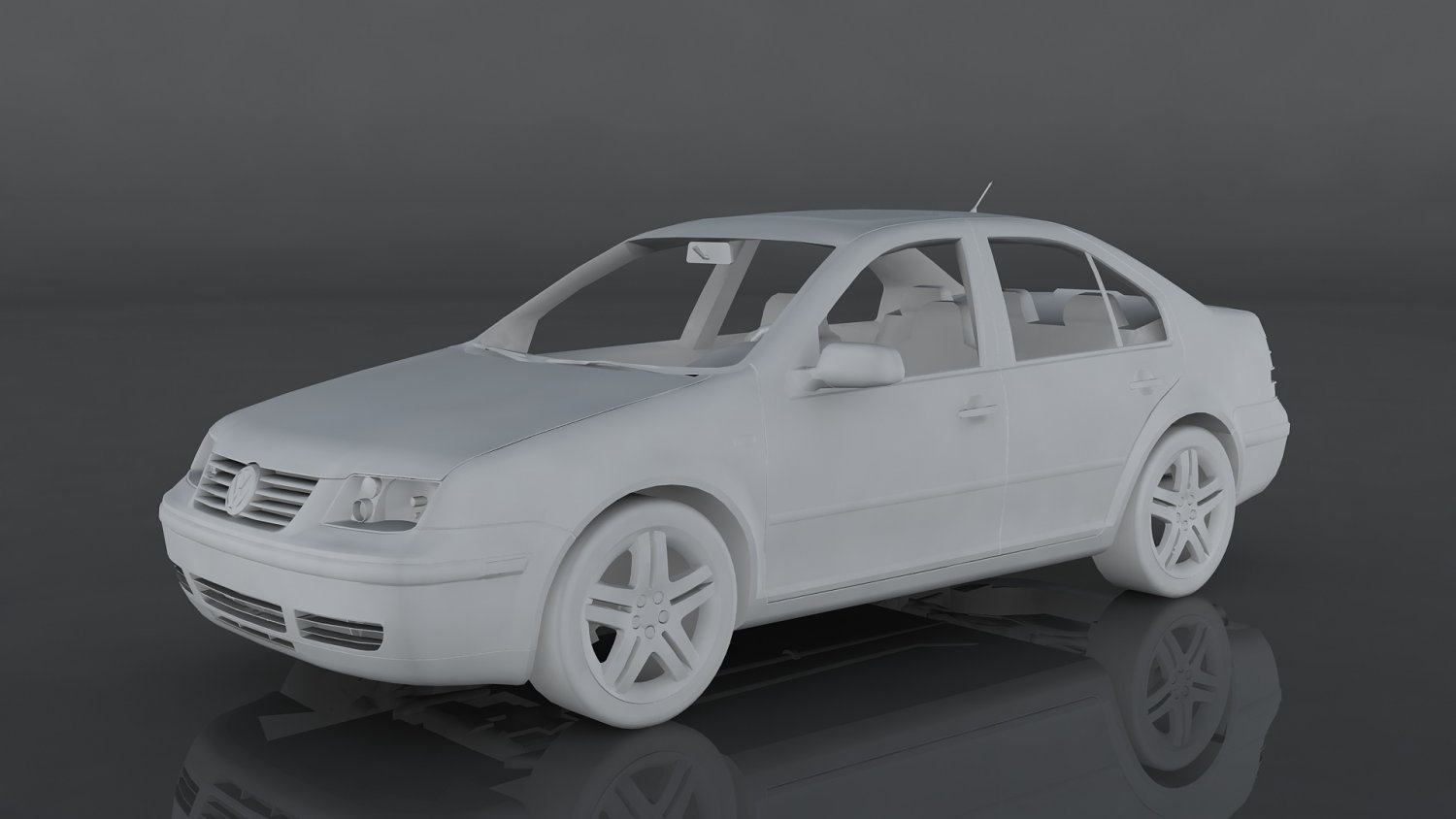 Volkswagen Bora 3D model