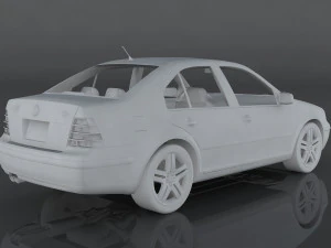 volkswagen bora vr6 3D Model
