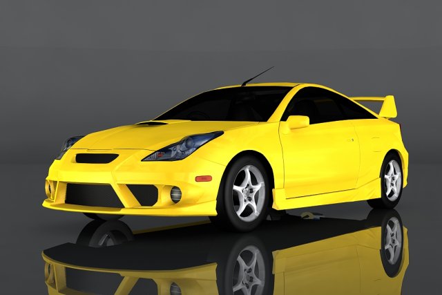 toyota celica ss-i 3D मॉडल .c4d .max .obj .3ds .fbx .stl .blend 