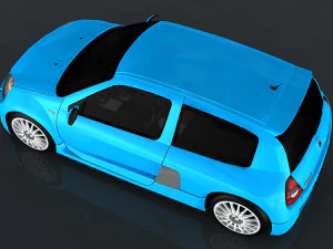 renault sport clio v6 3D Model