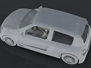 renault sport clio v6 3D Model