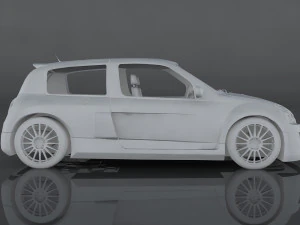 renault sport clio v6 3D Model