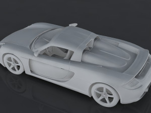 porsche carrera gt 3D Model
