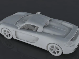porsche carrera gt 3D Модель