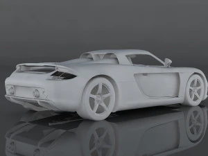 porsche carrera gt 3D Модель